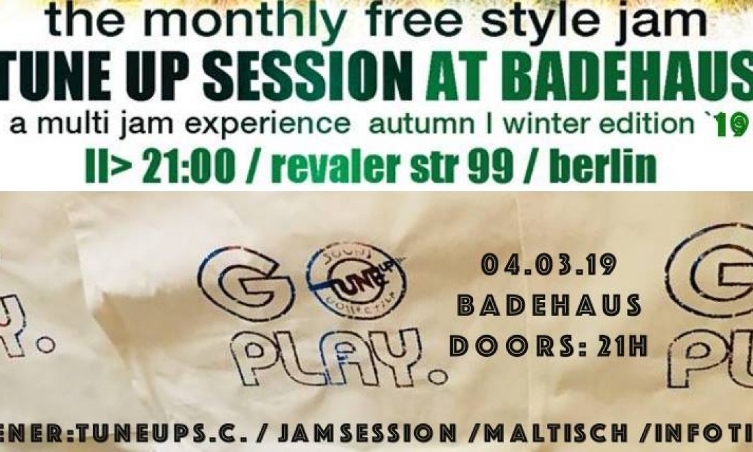 TuneUP Session // 04.03. // Badehaus